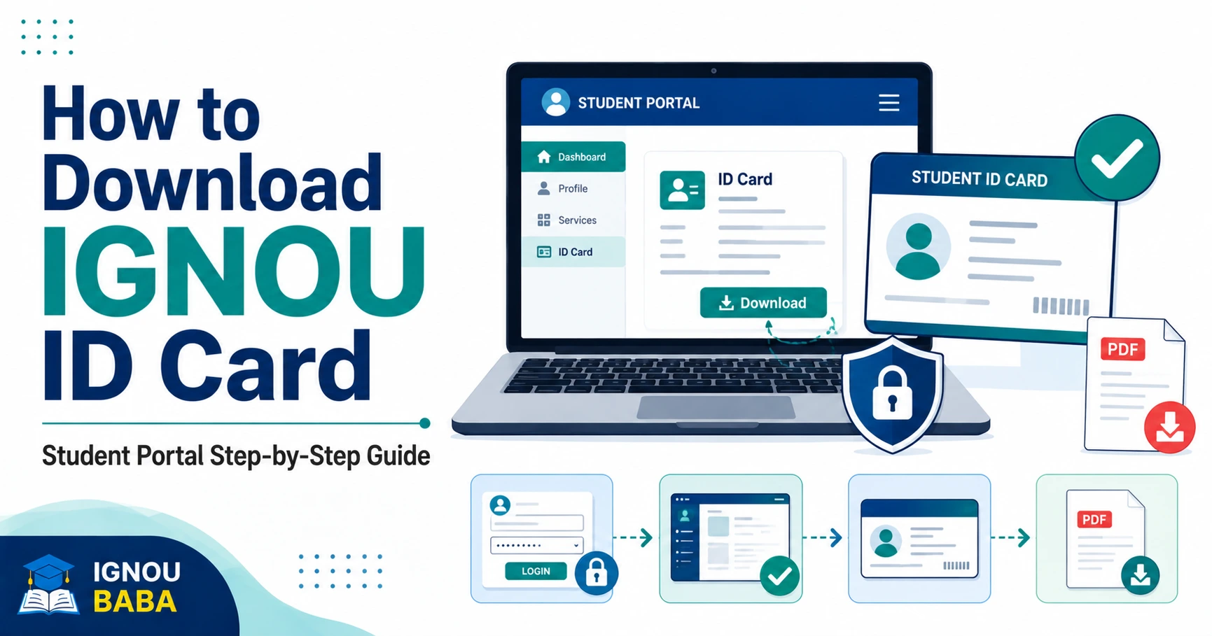 How to download IGNOU ID card from the student portal